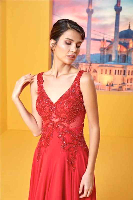 Alternative view of Hakim Yaka Kırmızı Helen Nişanlık