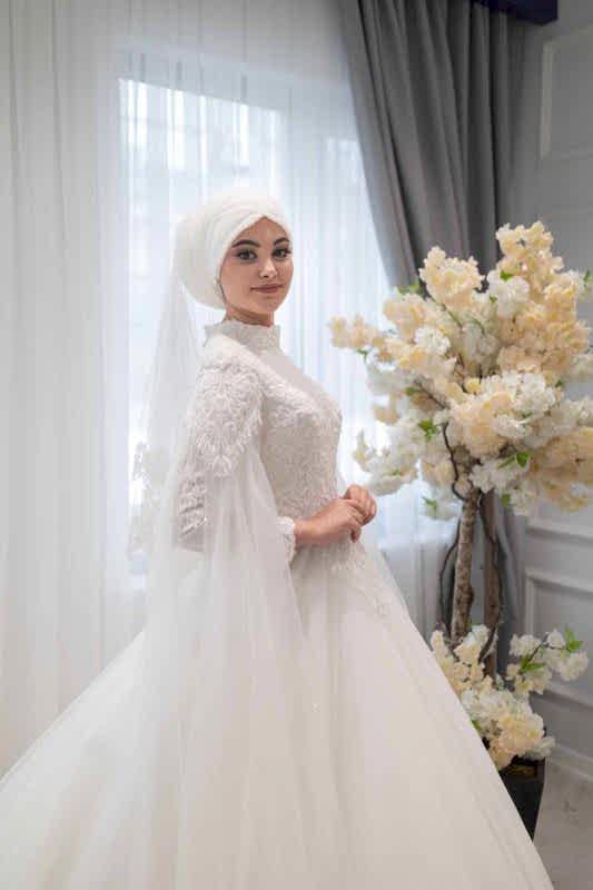 Tesettür Gelinlik Model 2