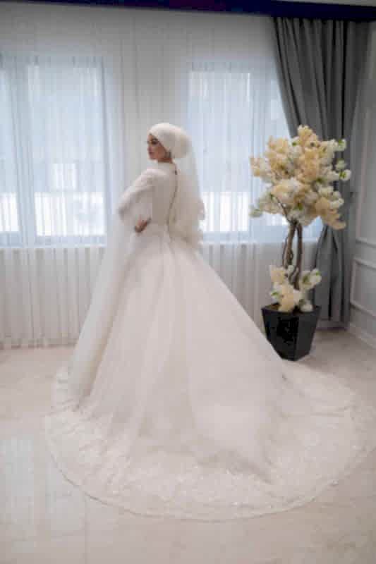 Alternative view of Tesettür Gelinlik Model 2