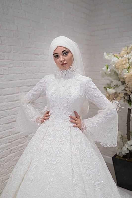 Tesettür Gelinlik Model 3