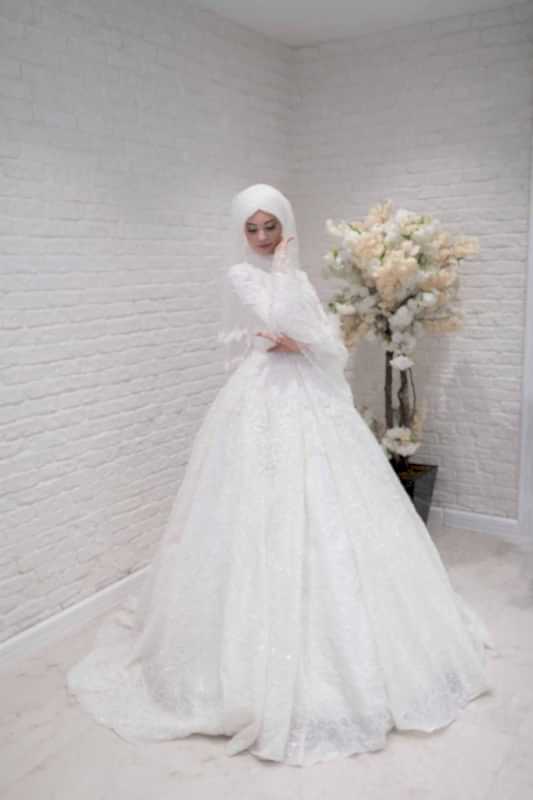 Alternative view of Tesettür Gelinlik Model 3